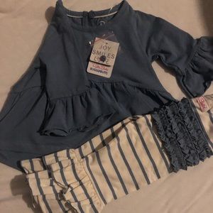 Ruffle and flare outfit